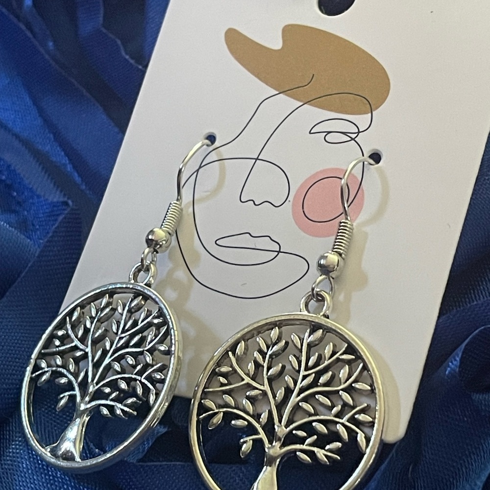 Tree Dangle Earrings